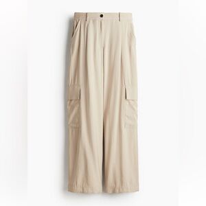 H&M Beige Wide Leg Pants